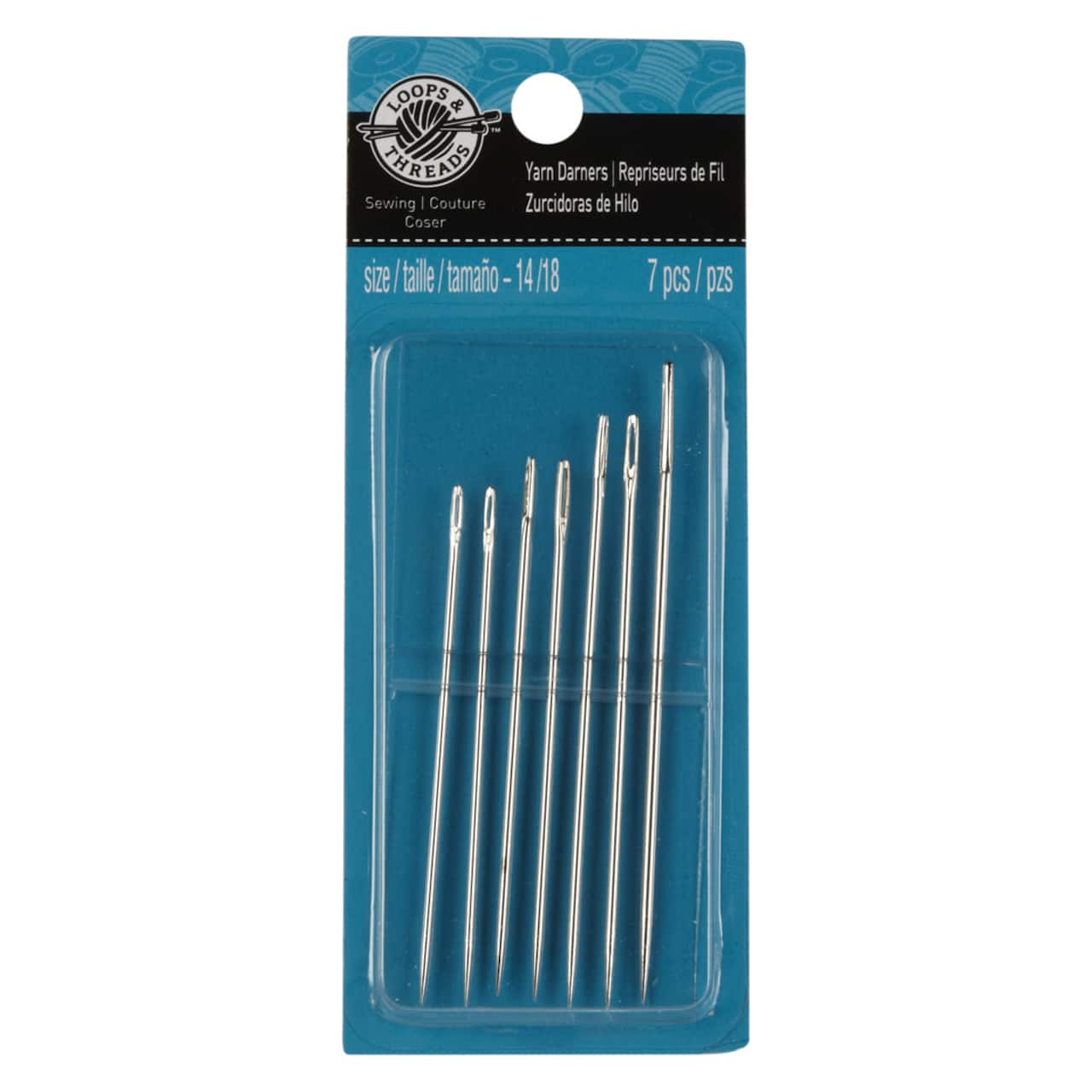 18 Packs: 7 ct. (126 total) 14/18 Yarn Darners by Loops & Threads™